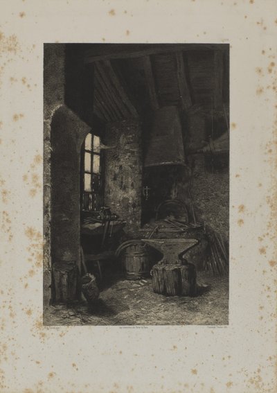 Interior of a Blacksmith