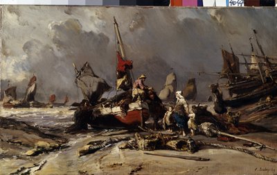 After the Storm by Louis Eugene Gabriel Isabey