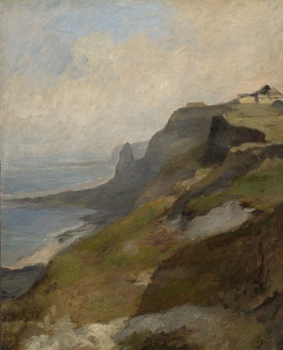 Cliffs of Normandy by Louis Eugene Gabriel Isabey