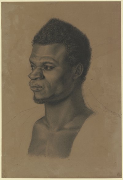 Head of a Black Man by Louis Eysen