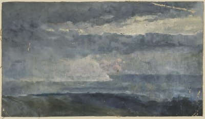 Oil Study (Clouds) by Louis Eysen