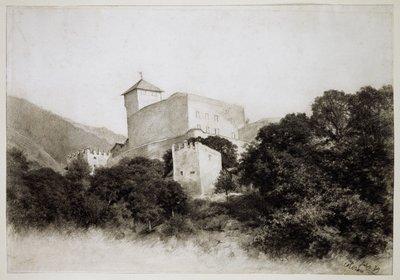 Churburg Castle near Schluderns by Louis Eysen