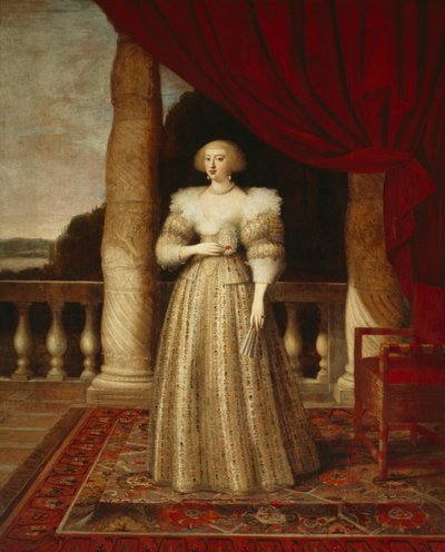 Anne of Austria by Louis Ferdinand (c.1612 89) Elle