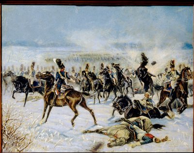 The Battle of Preussisch Eylau on February 8, 1807 by Louis Ferdinand Malespina