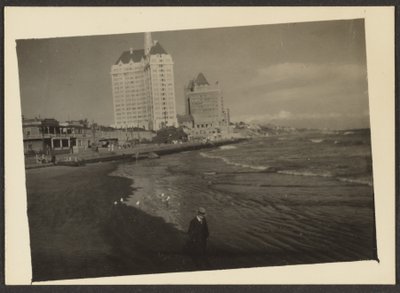 Beach Scene by Louis Fleckenstein