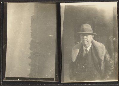 Double Frame - Fleckenstein and Landscape by Louis Fleckenstein