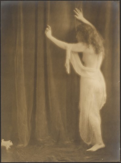 Draped Woman by Louis Fleckenstein
