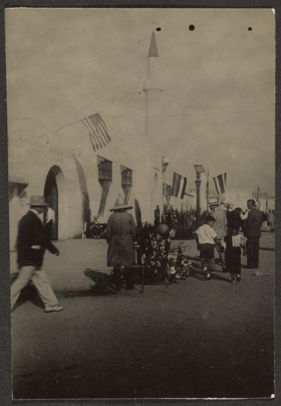 Figures with Flags by Louis Fleckenstein