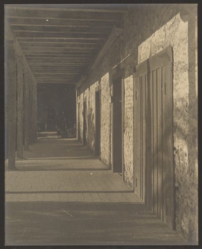Mission Hallway by Louis Fleckenstein