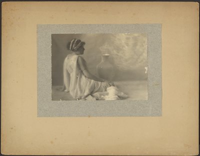 Model in Classical Costume by Louis Fleckenstein