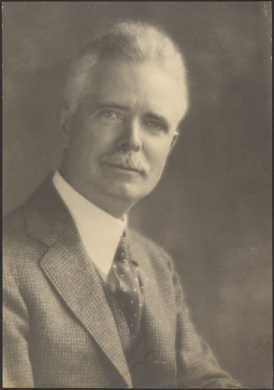 Portrait of a Man with Spotted Tie by Louis Fleckenstein