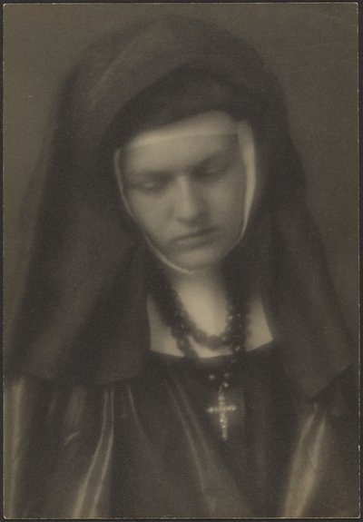 Portrait of a Nun by Louis Fleckenstein