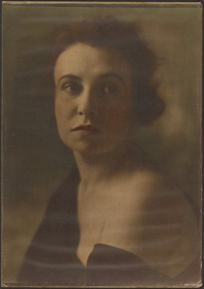 Portrait of a Woman with Bare Shoulder by Louis Fleckenstein