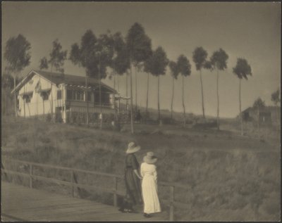 The White Cottage by Louis Fleckenstein