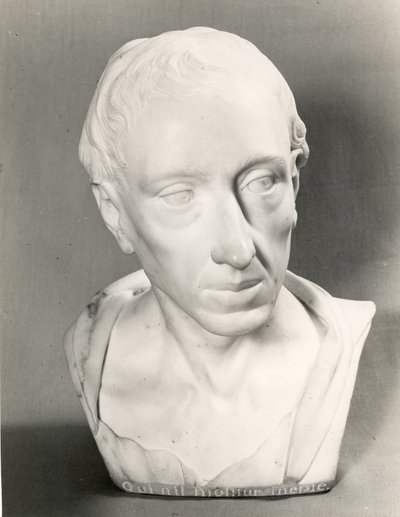 Bust of Alexander Pope by Louis Francois Roubillac