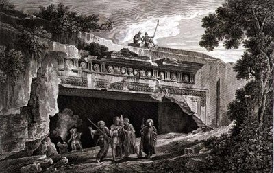 The Sepulchral Monument of the Kings of Judah, plate 25 from Volume III of a 