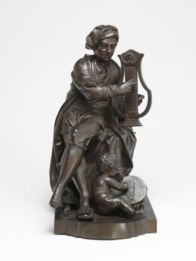George Frideric Handel as Apollo by Louis Francois (after) Roubiliac