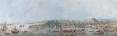 Panorama of Sarayburnu by Louis Francois Cassas
