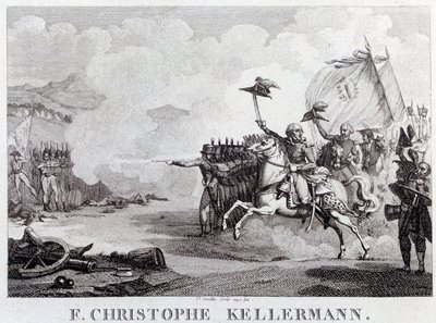 The General and Marshal Francois Christophe Kellermann During the Battle of Valmy on 20 September 1792 by Louis Francois Couche