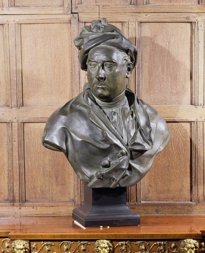 Bust of George Frederick Handel by Louis Francois Roubillac