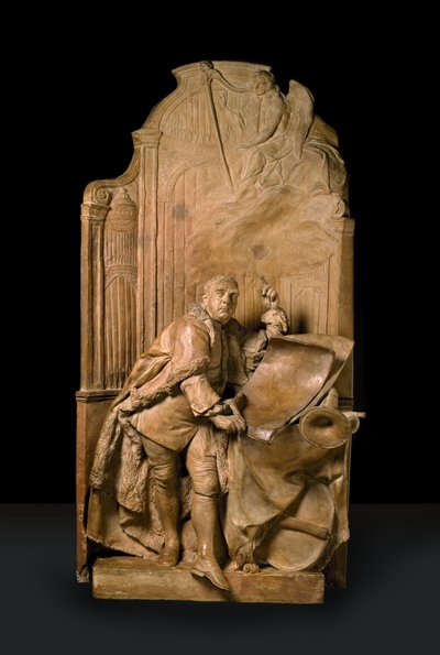 Modello for the Monument to George Frideric Handel in Westminster Abbey by Louis Francois Roubillac