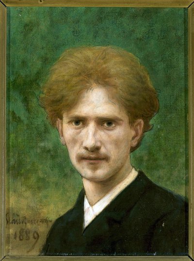 Portrait of Ignacy Jan Paderewski by Louis Frederic Schutzenberger