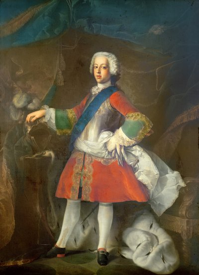 Prince Charles Edward Louis Philip Casimir Stuart by Louis Gabriel Blanchet