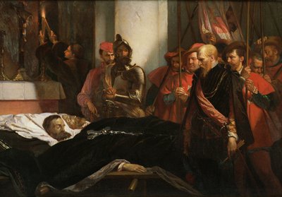 The Last Honours to Counts Egmont and Hoorn by Louis Gallait