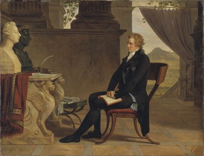 Count Gustav Mauritz Armfelt in Florence, 1793 by Louis Gauffier