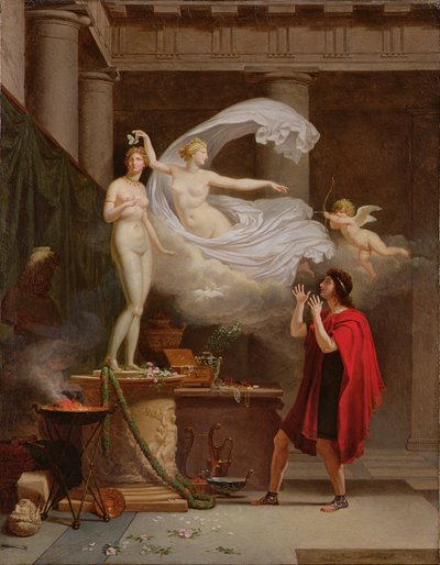 Pygmalion and Galatea by Louis Gauffier