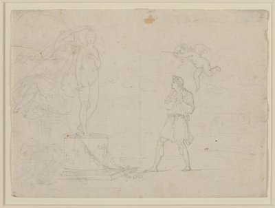 Study for Pygmalion and Galatea, c.1797 by Louis Gauffier