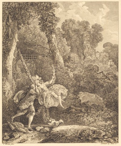There One Faces More Than One Danger by Louis Germain and Charles Emmanuel Patas after Louis Gabriel Moreau