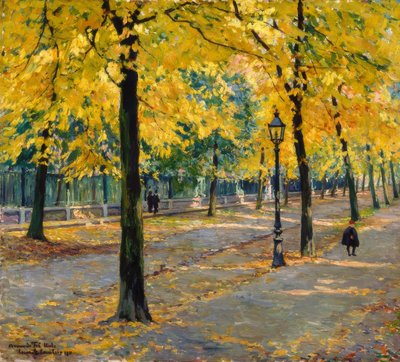 Avenue de Très Urde by Louis Gustave Cambier