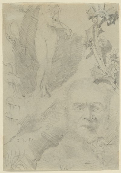 Multiple Sketches by Louis H. Sullivan