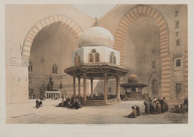Mosque of Sultan Hassan, Cairo by Louis Haghe