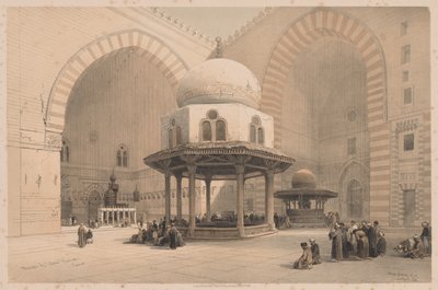 Egypt and Nubia: Volume III - No. 8, Mosque of Sultan Hassan, Cairo by Louis Haghe