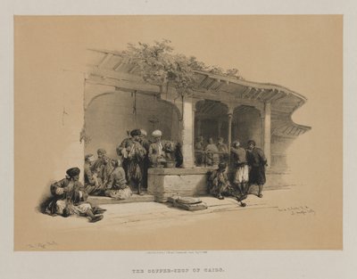 Egypt and Nubia, Volume III: The Coffee Shop by Louis Haghe