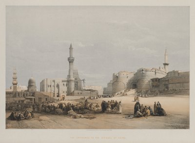 Egypt and Nubia, Volume III: The Entrance to the Citadel of Cairo by Louis Haghe