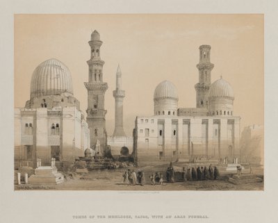 Egypt and Nubia, Volume III: Tomb of the Memlooks, Cairo by Louis Haghe