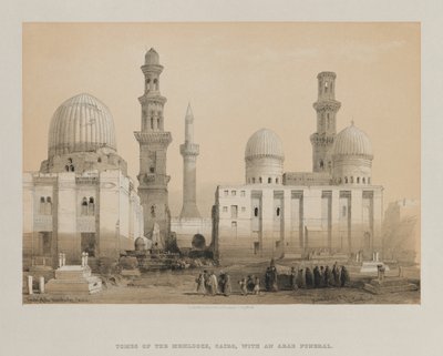 Egypt and Nubia, Volume III: Tomb of the Memlooks, Cairo, 1849 by Louis Haghe