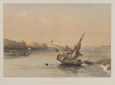 Egypt and Nubia, Volume II: Approach to the Fortress of Ibrim, Nubia by Louis Haghe