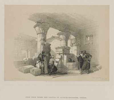 Egypt and Nubia, Volume II: Dayr-El-Medeeneh, Thebes, 1848 by Louis Haghe