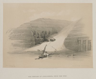 Egypt and Nubia, Volume II: Excavated Temples of Abo Simble, Nubia by Louis Haghe