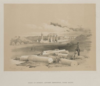 Egypt and Nubia, Volume II: Hermont, Ancient Hermonthis by Louis Haghe