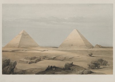 Egypt and Nubia, Volume II: Pyramids of Geezeh by Louis Haghe