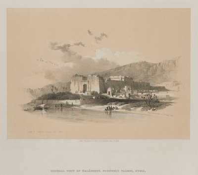 Egypt and Nubia, Volume II: Temple of Kababshe, Nubia, 1848 by Louis Haghe