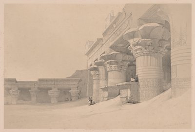 Egypt and Nubia: Volume I - No. 10, Edfou by Louis Haghe