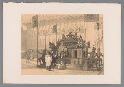 Tomb of Emperor Louis the Bavarian in Munich by Louis Haghe
