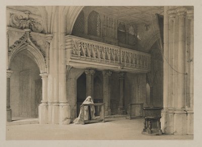 Sketches in Belgium and Germany, Volume I: Nönnberg Convent, Salzburg by Louis Haghe