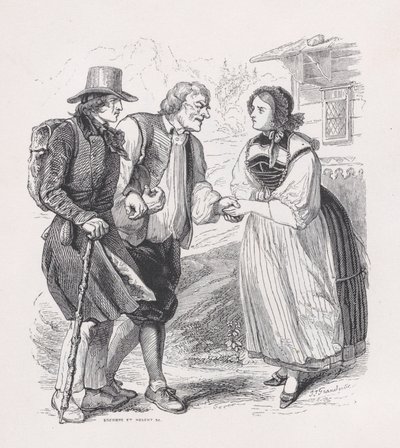 The Traveler from The Complete Works of Béranger by Louis Henri Brevière, Cesar Auguste Hebert